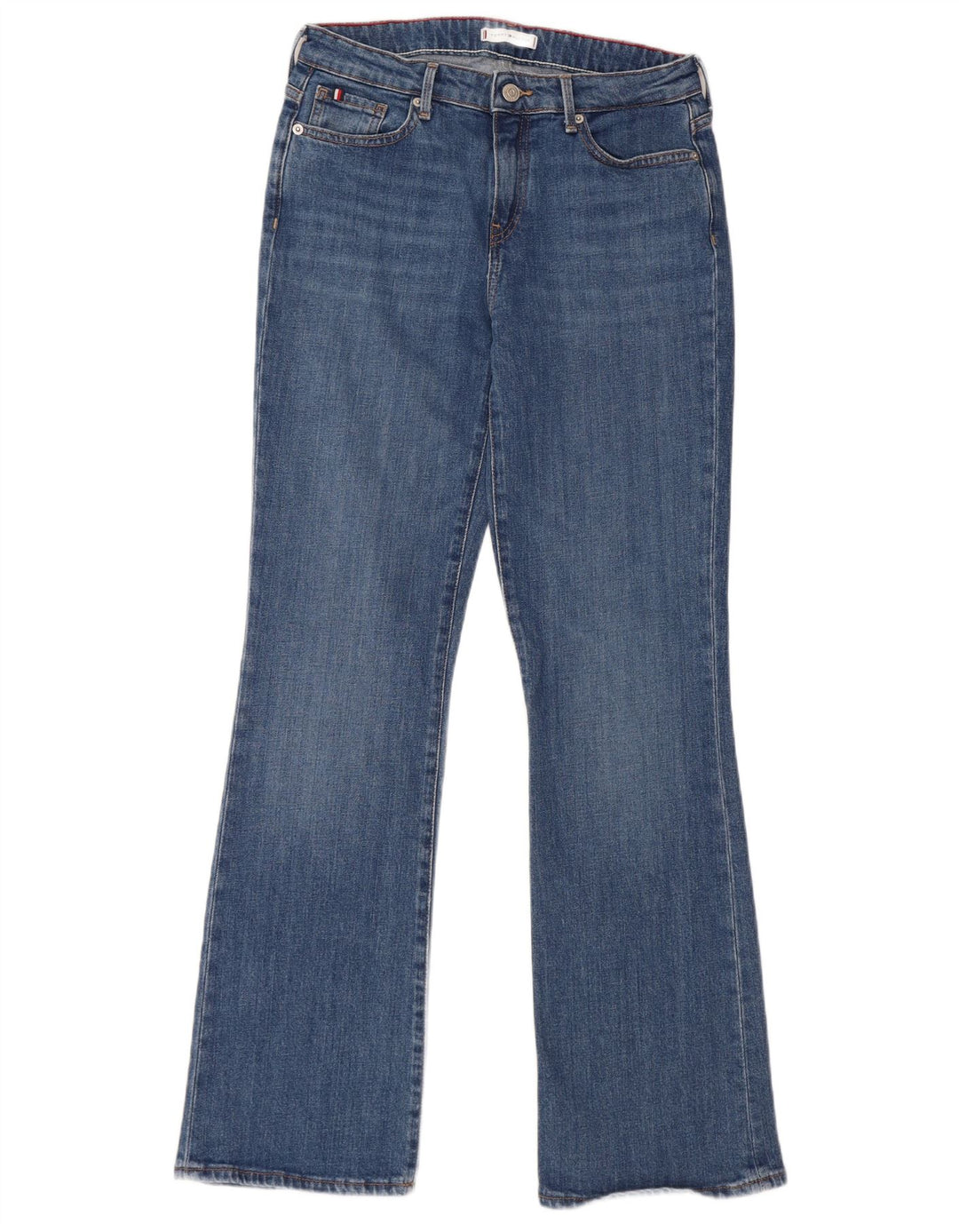 Jeans feminino Tommy Hilfiger Bootcut W30 L32 azul algodão