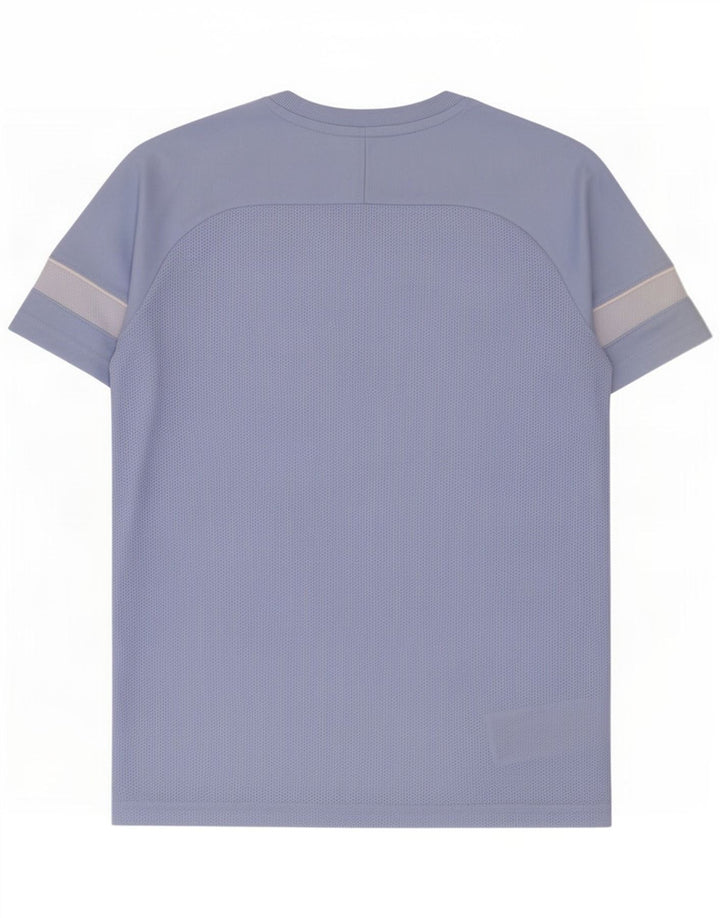 Camiseta Nike Boys Dri Fit Top 10-11 Anos Azul Médio Colourblock Poliéster