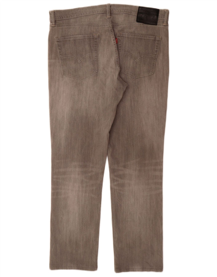 LEVI'S Masculino 511 Slim Jeans W36 L30 Cinza Algodão