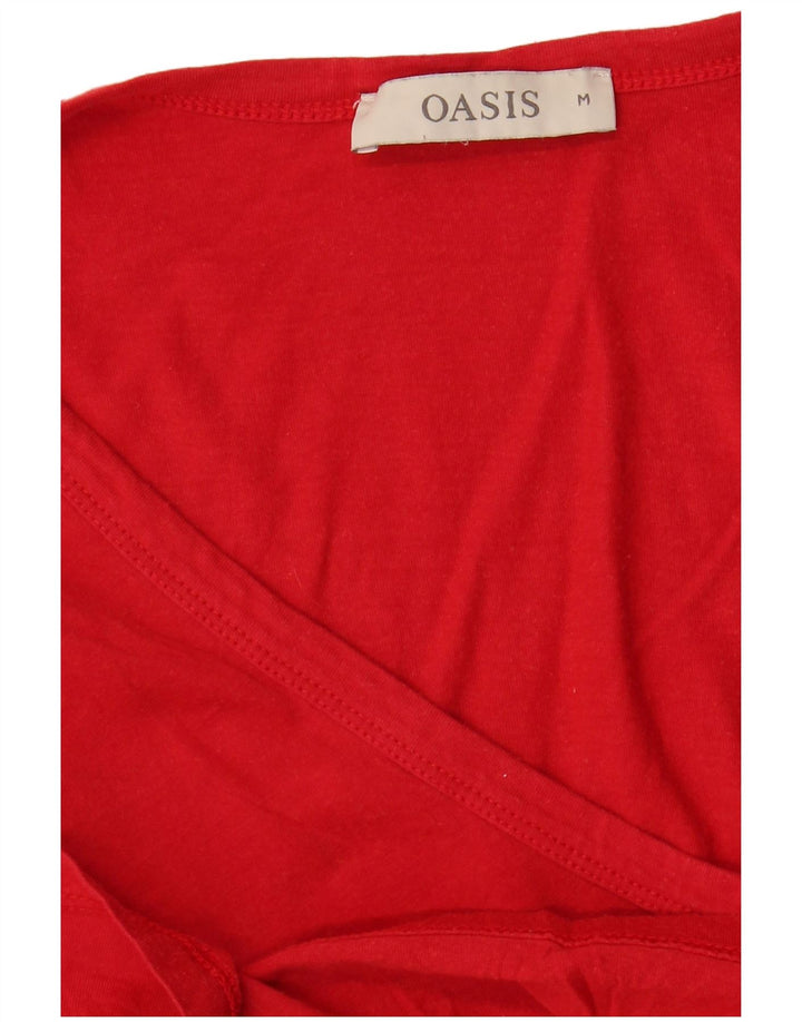 Camiseta feminina OASIS UK 14 vermelho médio