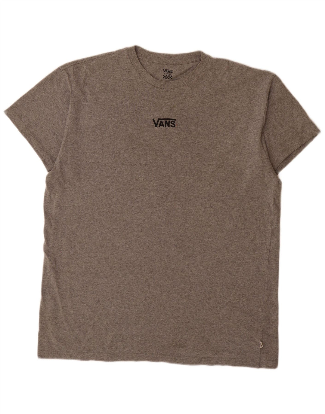 Camiseta masculina Vans grande cinza manchada