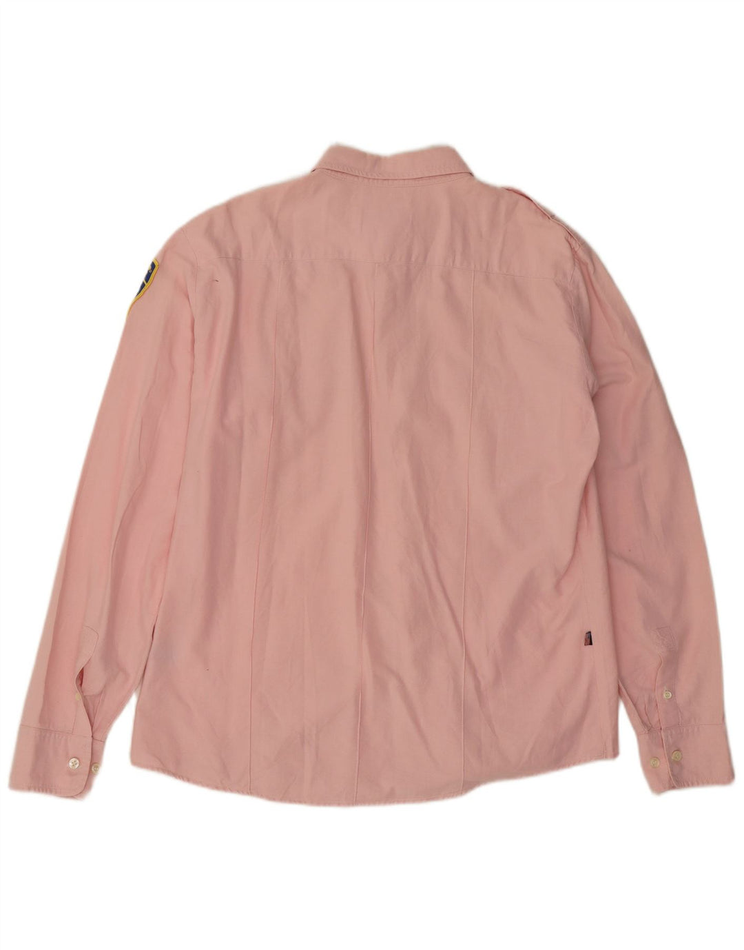 Camisa militar masculina Blauer 2XL algodão rosa