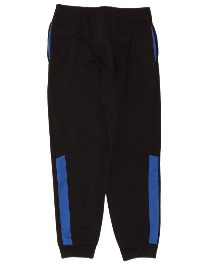 Calça de treino masculina Champion Joggers grande poliéster colorblock preto