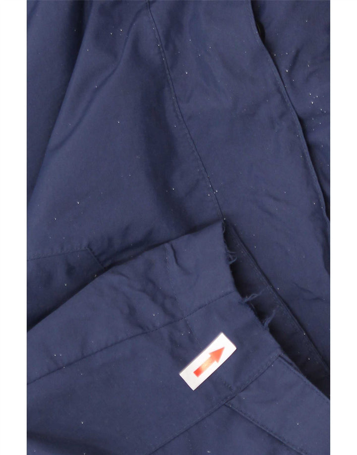 Capa de chuva masculina Rohan com capuz UK 40 grande azul marinho poliamida