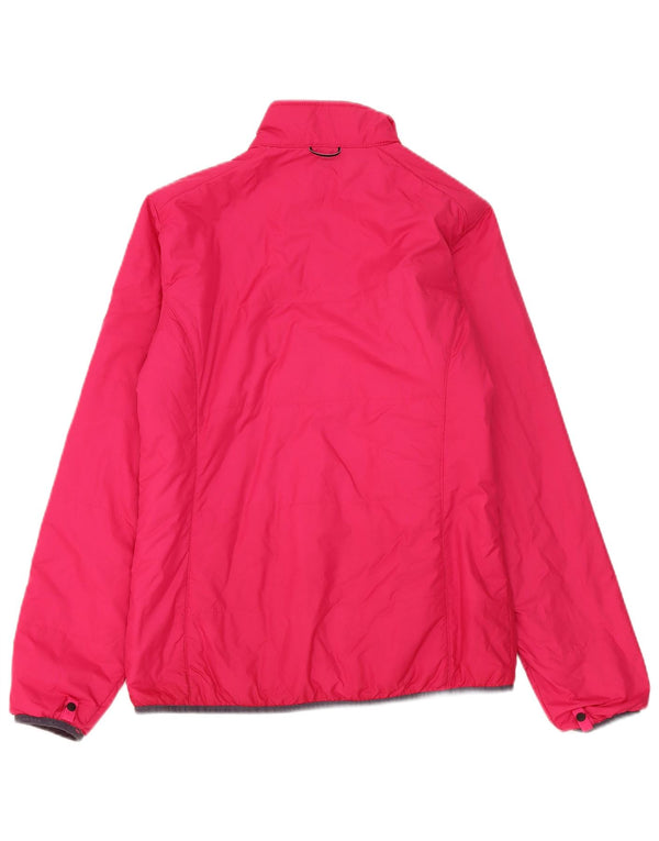 Jaqueta acolchoada feminina The North Face UK 12 poliéster rosa médio