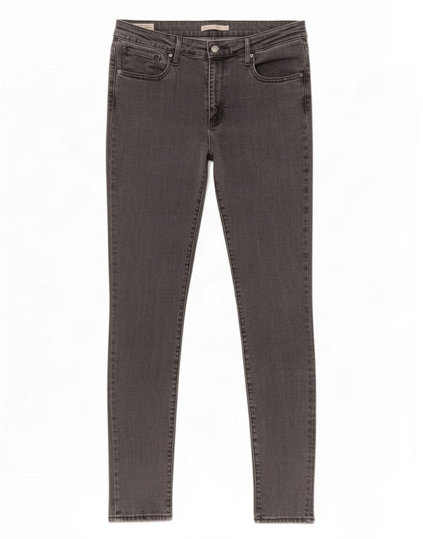 Calça jeans feminina Levi's 721 High Rise Skinny W31 L32 cinza Lyocell