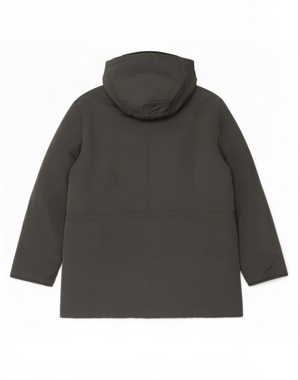 Casaco masculino acolchoado com capuz PEUTEREY UK 42 XL cinza poliamida