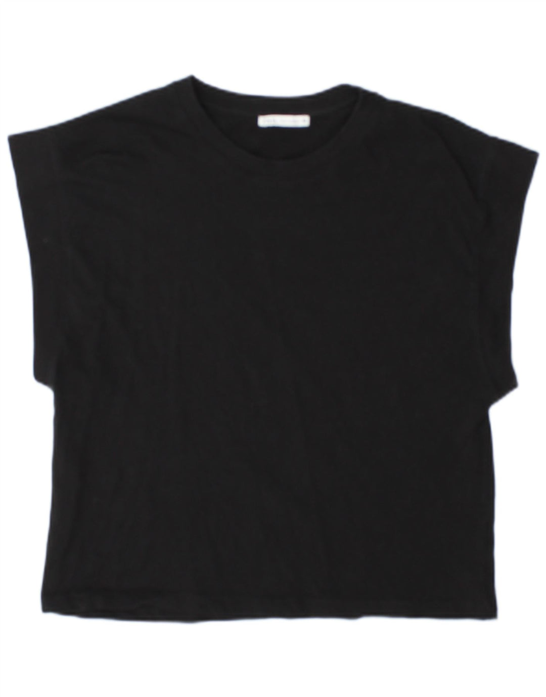 Camiseta feminina Zara UK 14 médio preto