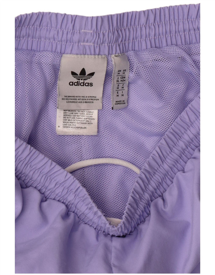ADIDAS Mens Sport Shorts Médio Roxo Poliéster
