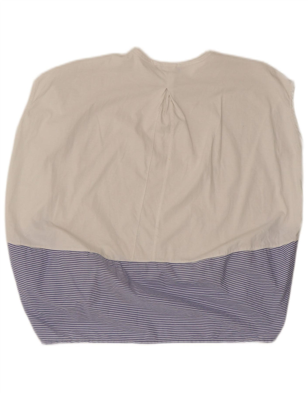 Blusa feminina sem mangas Zara UK 10 pequeno bloco colorido multicolorido