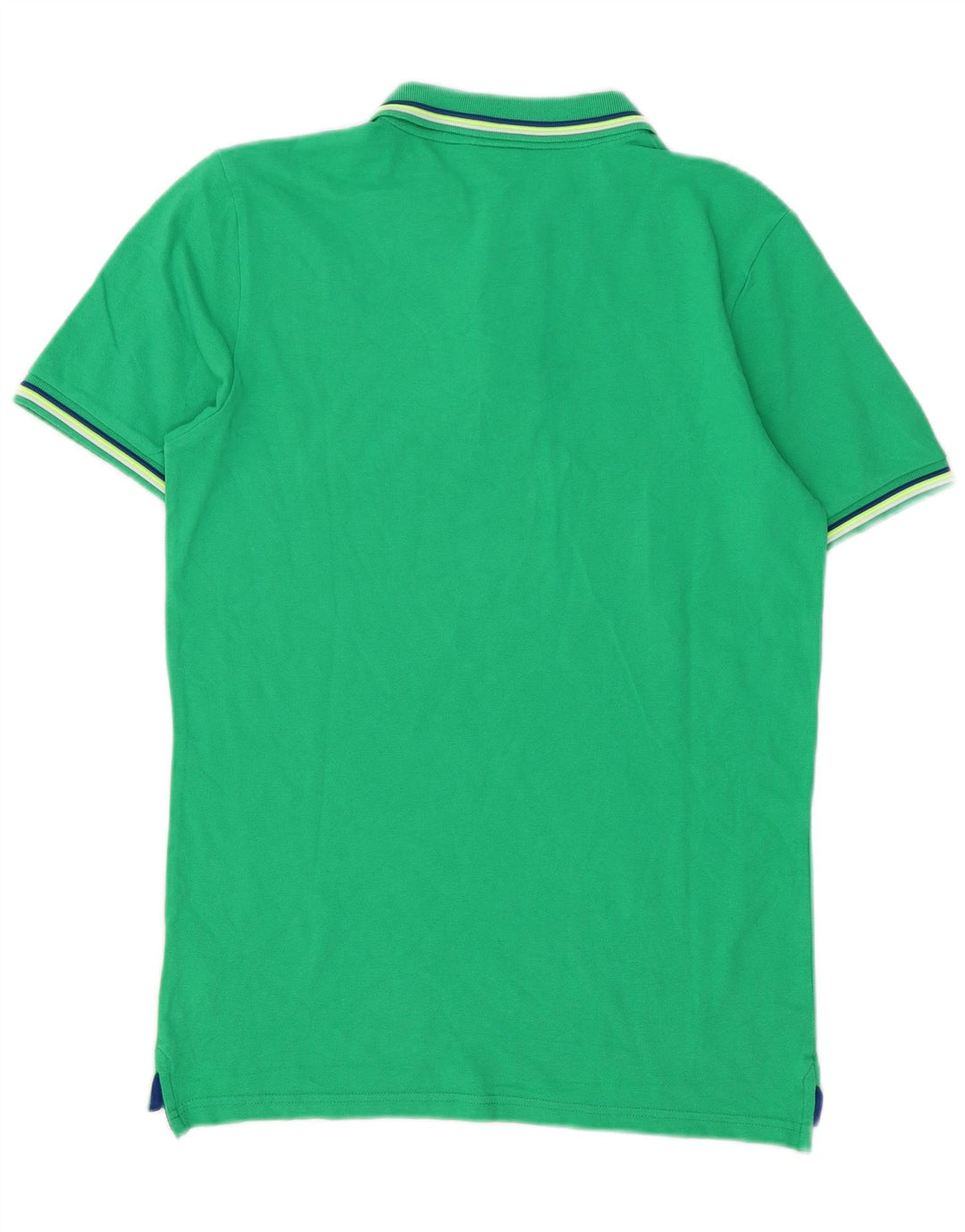 Camisa polo masculina Sundek pequena de algodão verde