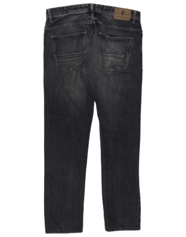 Marlboro Classics Masculino Jeans Slim W34 L30 Azul Marinho