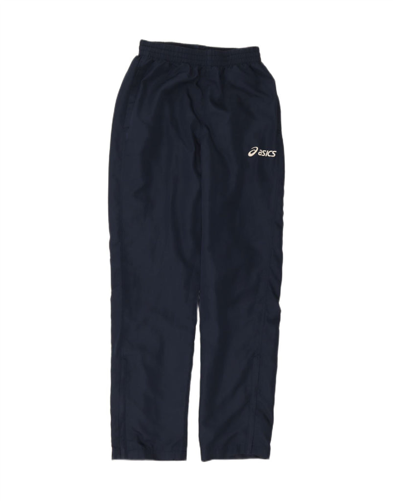 ASICS Mens Tracksuit Trousers Medium  Navy Blue Polyester Vintage Asics and Second-Hand Asics from Messina Hembry 