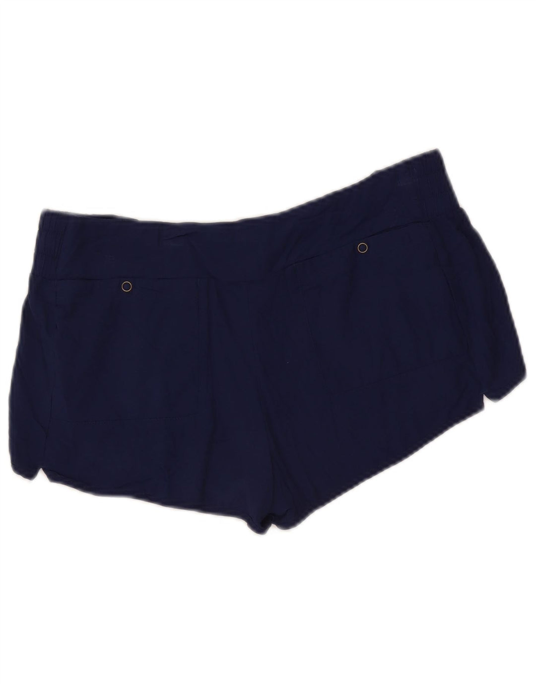 Shorts esportivos femininos Hurley UK 14 médio azul marinho rayon