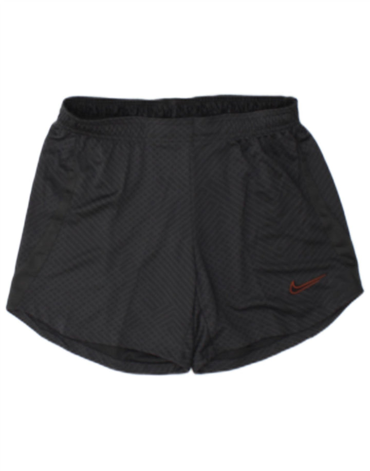 Nike Mens Dri Fit Sport Shorts Médio Preto Geométrico Poliéster