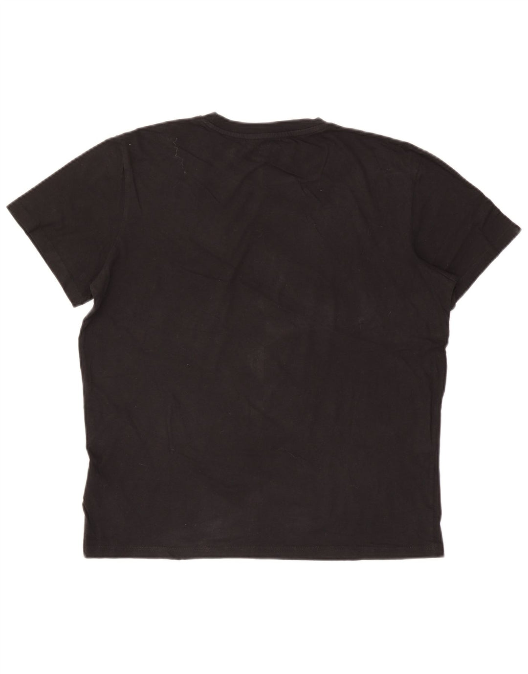 Camiseta masculina Jack & Jones grande algodão preto