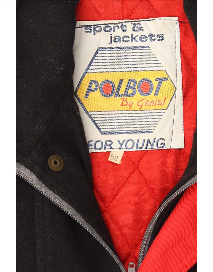 Jaqueta corta-vento masculina Polbot Bomber IT 52 XL azul marinho