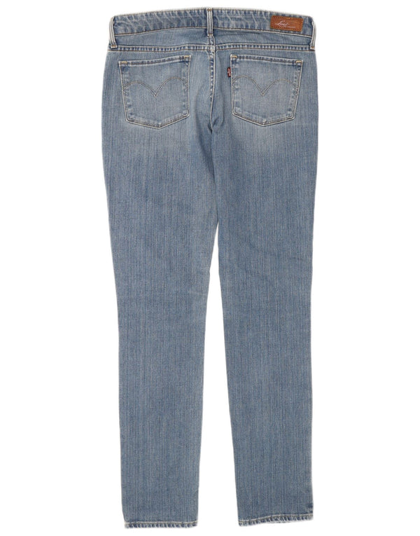 Calça jeans skinny feminina Levi's Slight Curve W28 L30 azul
