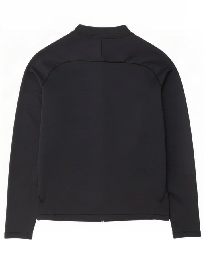 Jaqueta masculina New Balance de poliéster preto médio