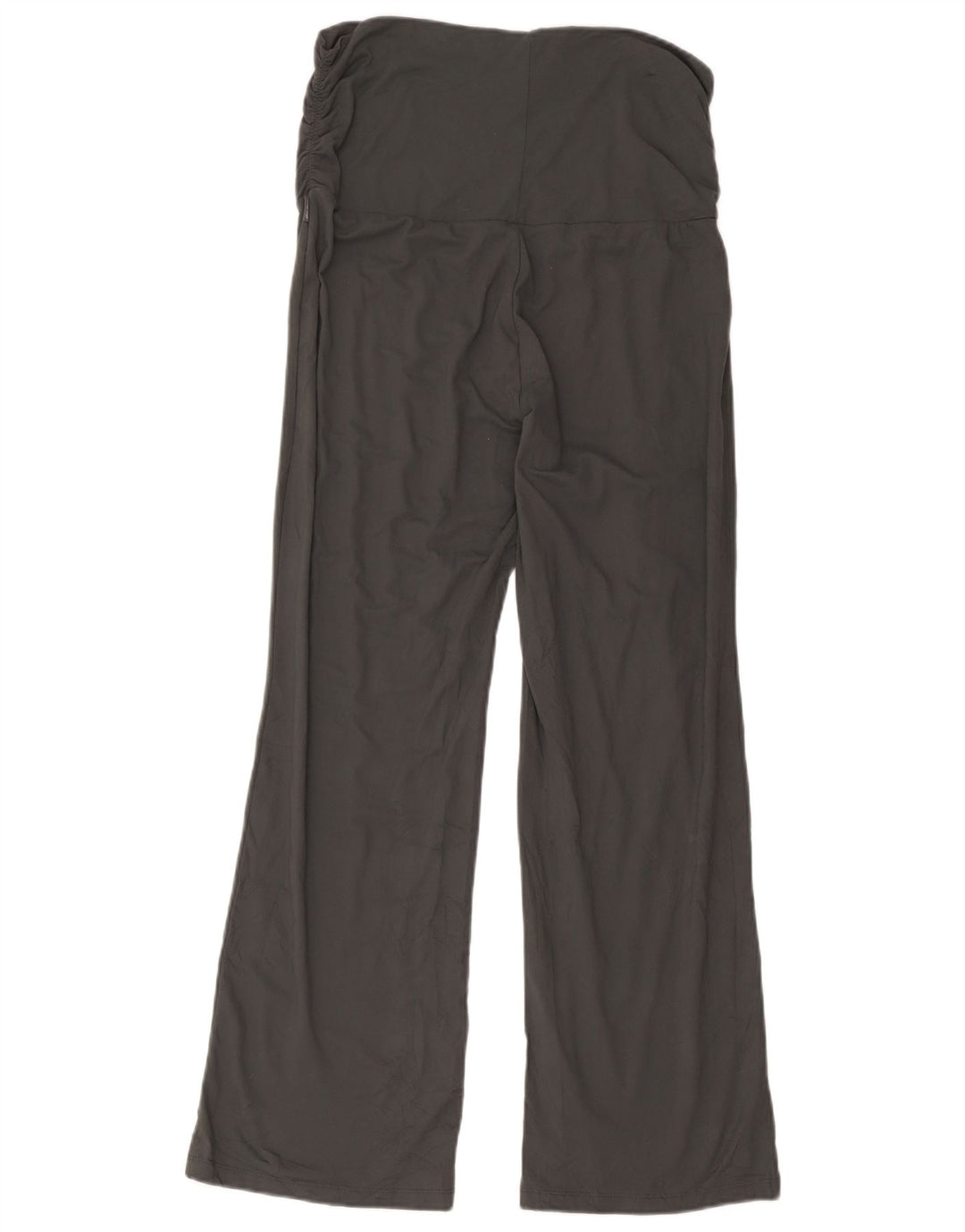 Calça de treino feminina Eddie Bauer Petite UK 14 poliéster cinza médio