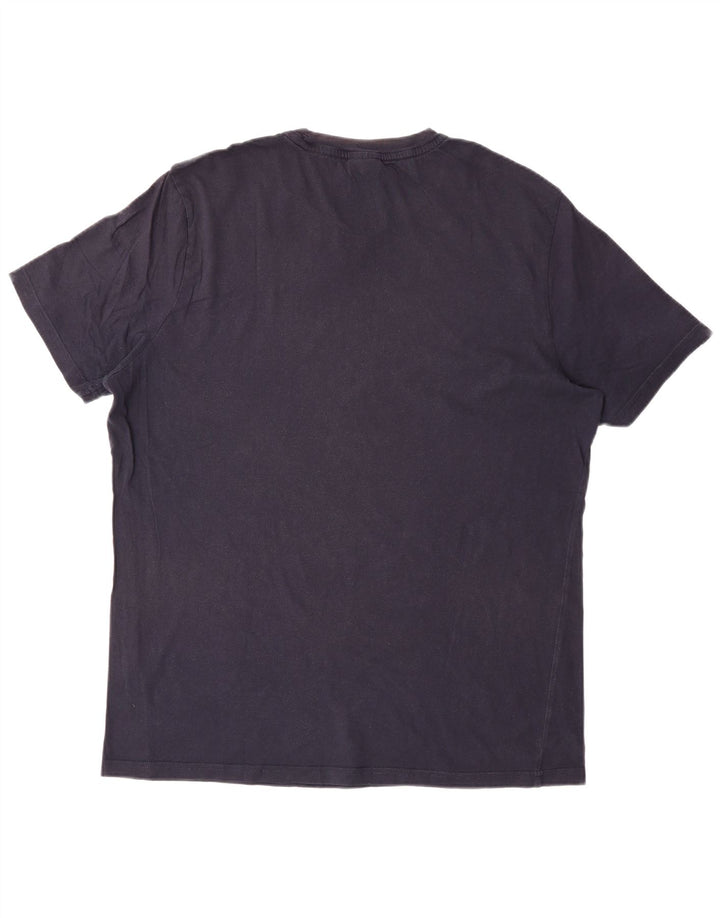 Camiseta masculina CHAMPION Top XL algodão azul marinho