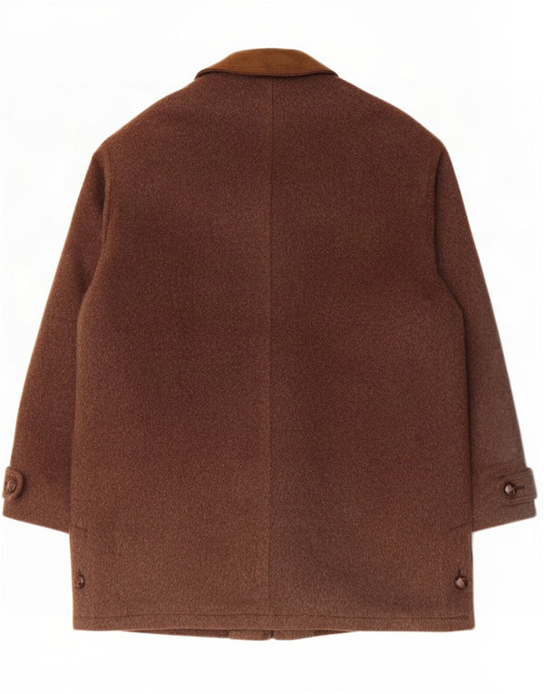Sobretudo masculino Dolomiten IT 56 3XL marrom mohair