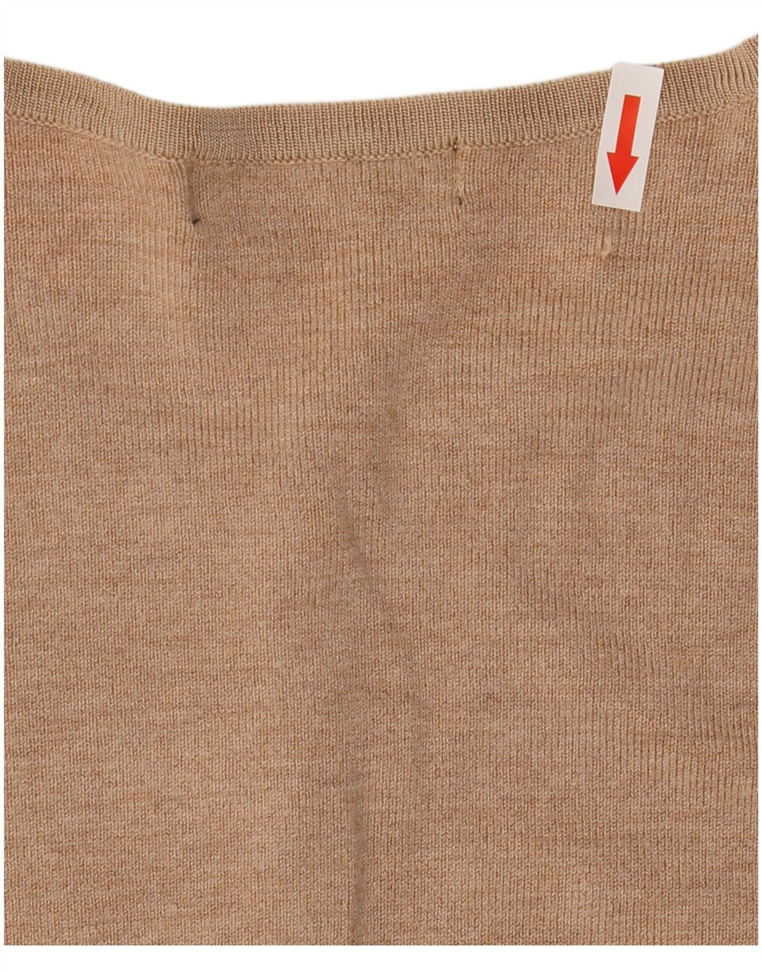 Suéter cardigã feminino Marks & Spencer Reino Unido 12 viscose bege médio