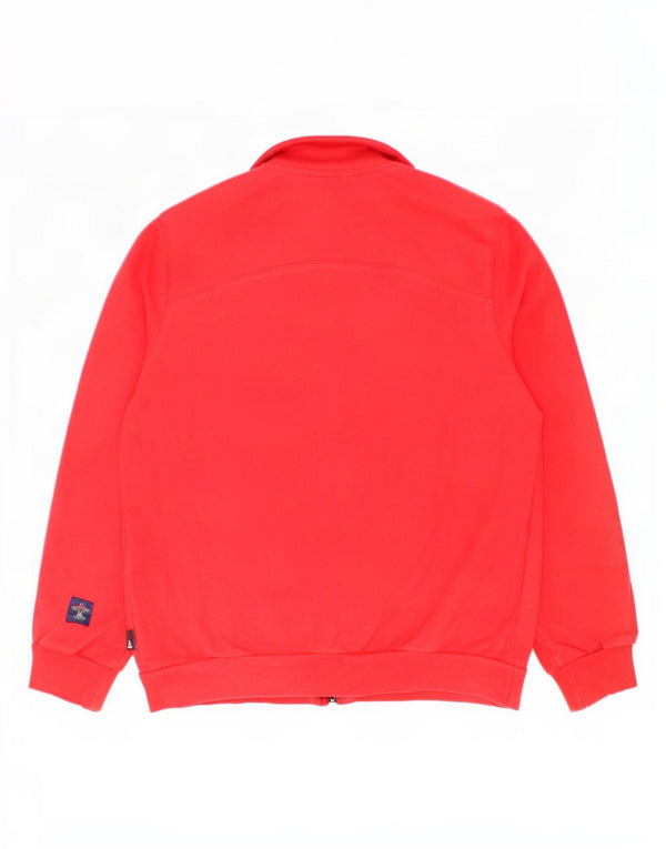 Jaqueta Adidas Meninos Treino Top 9-10 Anos Algodão Vermelho