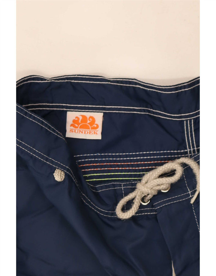 Shorts de natação masculino Sundek médio azul marinho