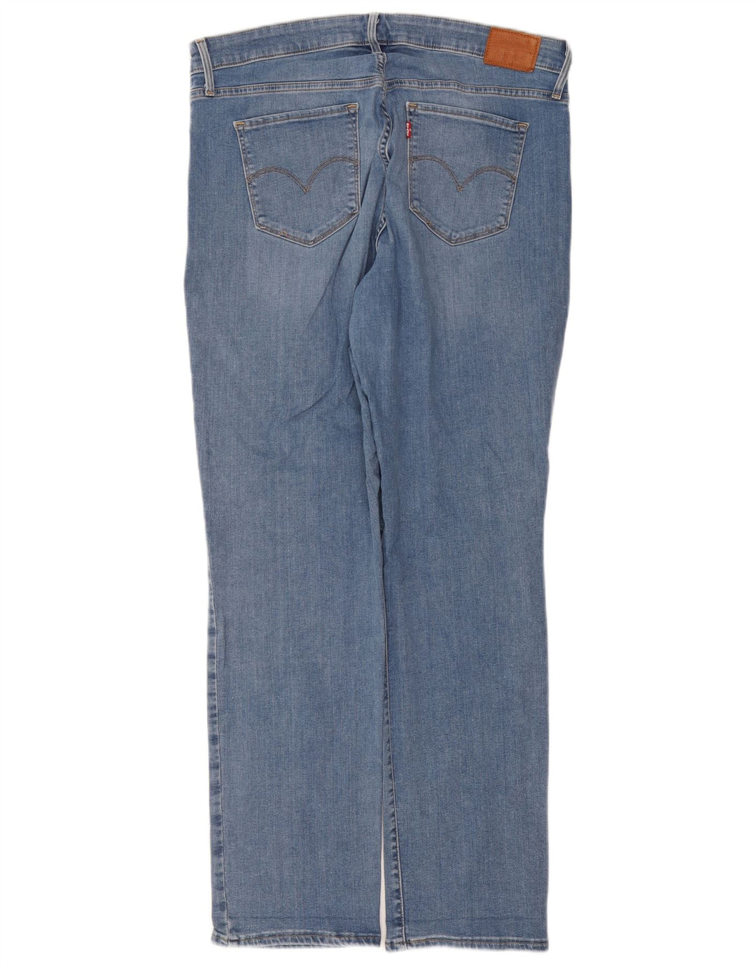 Calça jeans feminina Levi's 314 Shaping Straight W36 L32 azul algodão