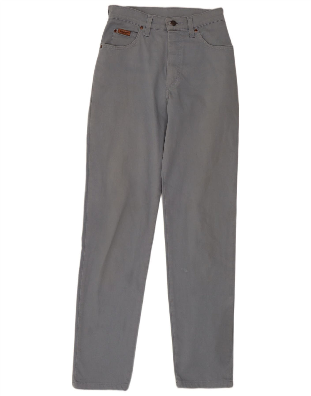 Jeans cônicos femininos WRANGLER W27 L32 cinza
