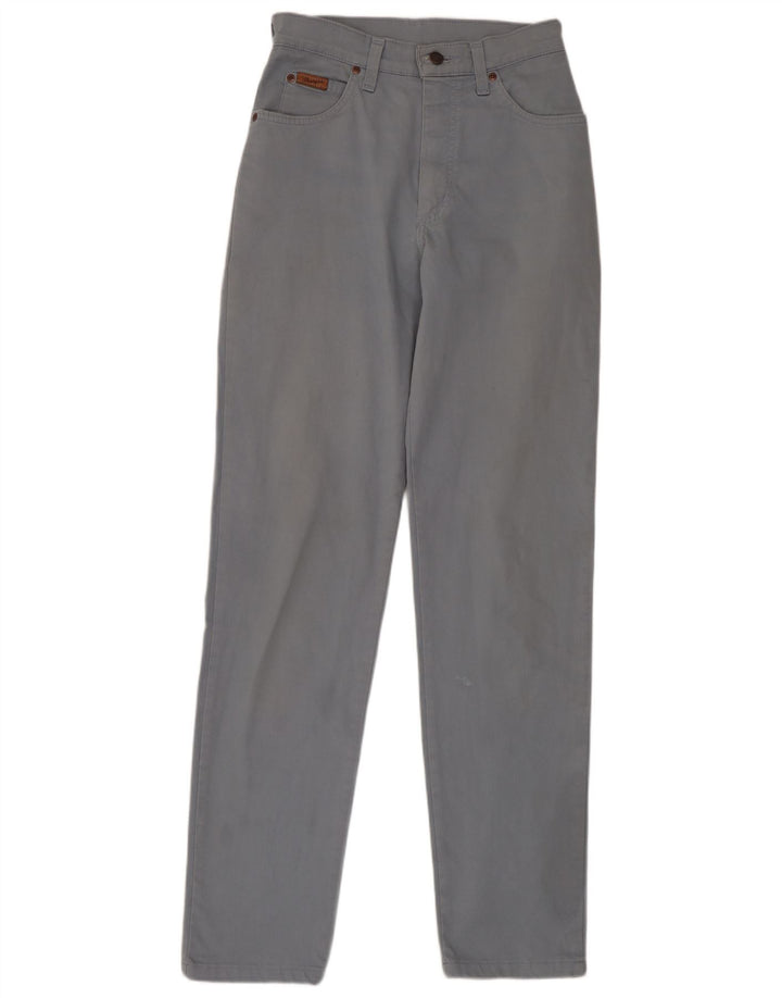 Jeans cônicos femininos WRANGLER W27 L32 cinza