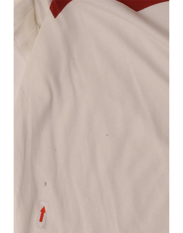 Camiseta feminina gráfica Levi's UK 12 médio branco