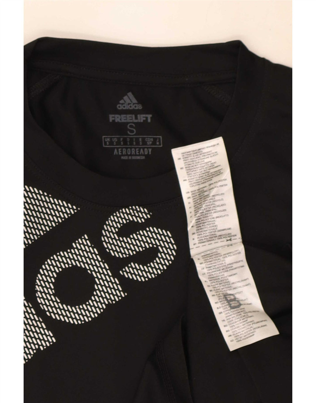 Camiseta Adidas Masculina Aeroready Graphic Top Pequeno Poliéster Preto