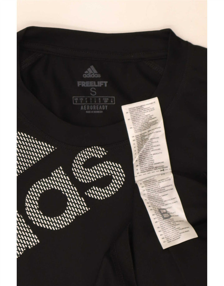 Camiseta Adidas Masculina Aeroready Graphic Top Pequeno Poliéster Preto