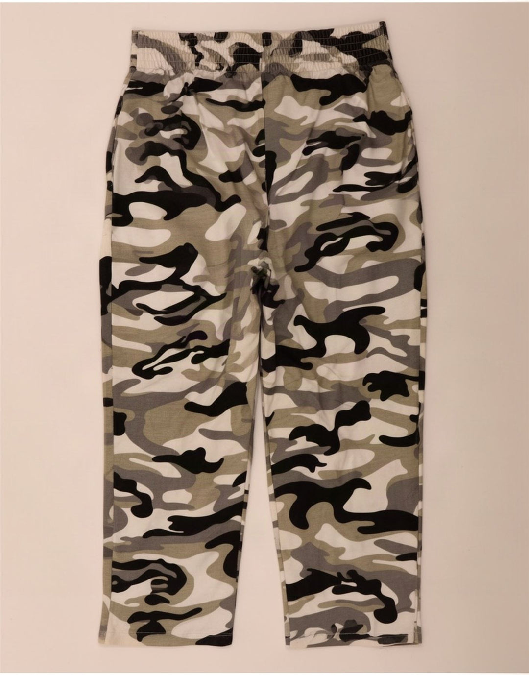 Calça de treino masculina Tio Sam XL camuflagem multicolorida
