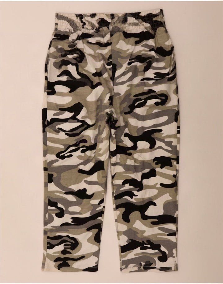 Calça de treino masculina Tio Sam XL camuflagem multicolorida