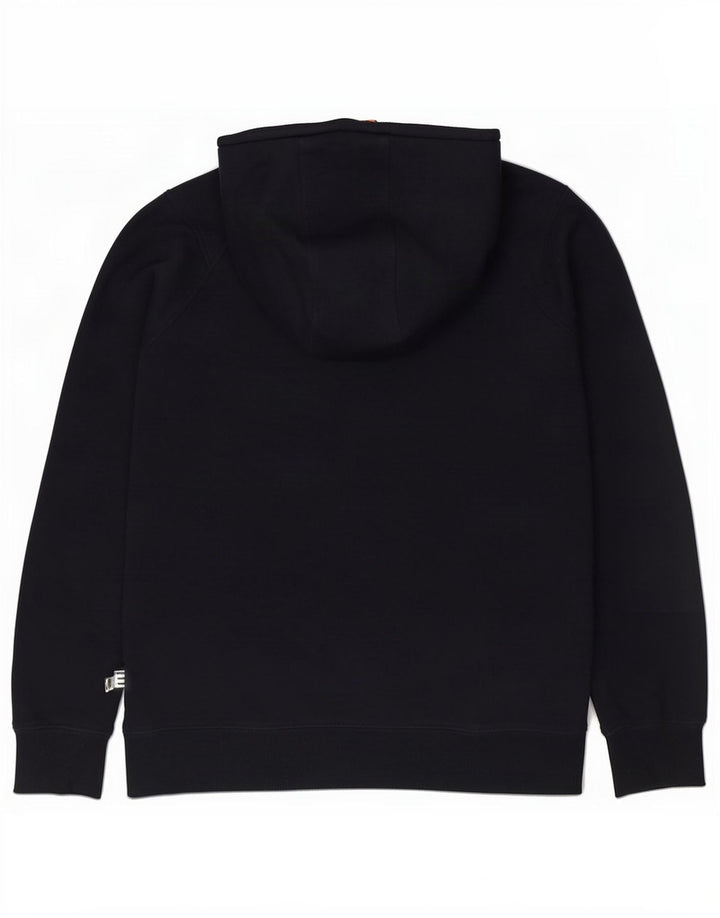 Jack & Jones moletom com capuz masculino grande poliéster azul marinho