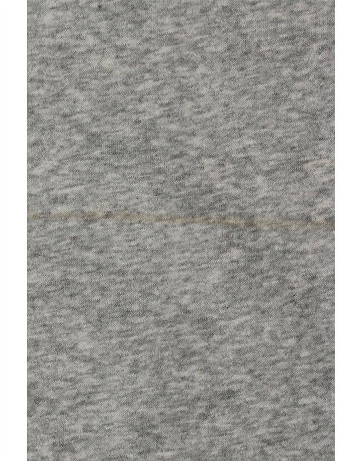 CONVERSE moletom gráfico masculino jumper XL cinza colorblock algodão