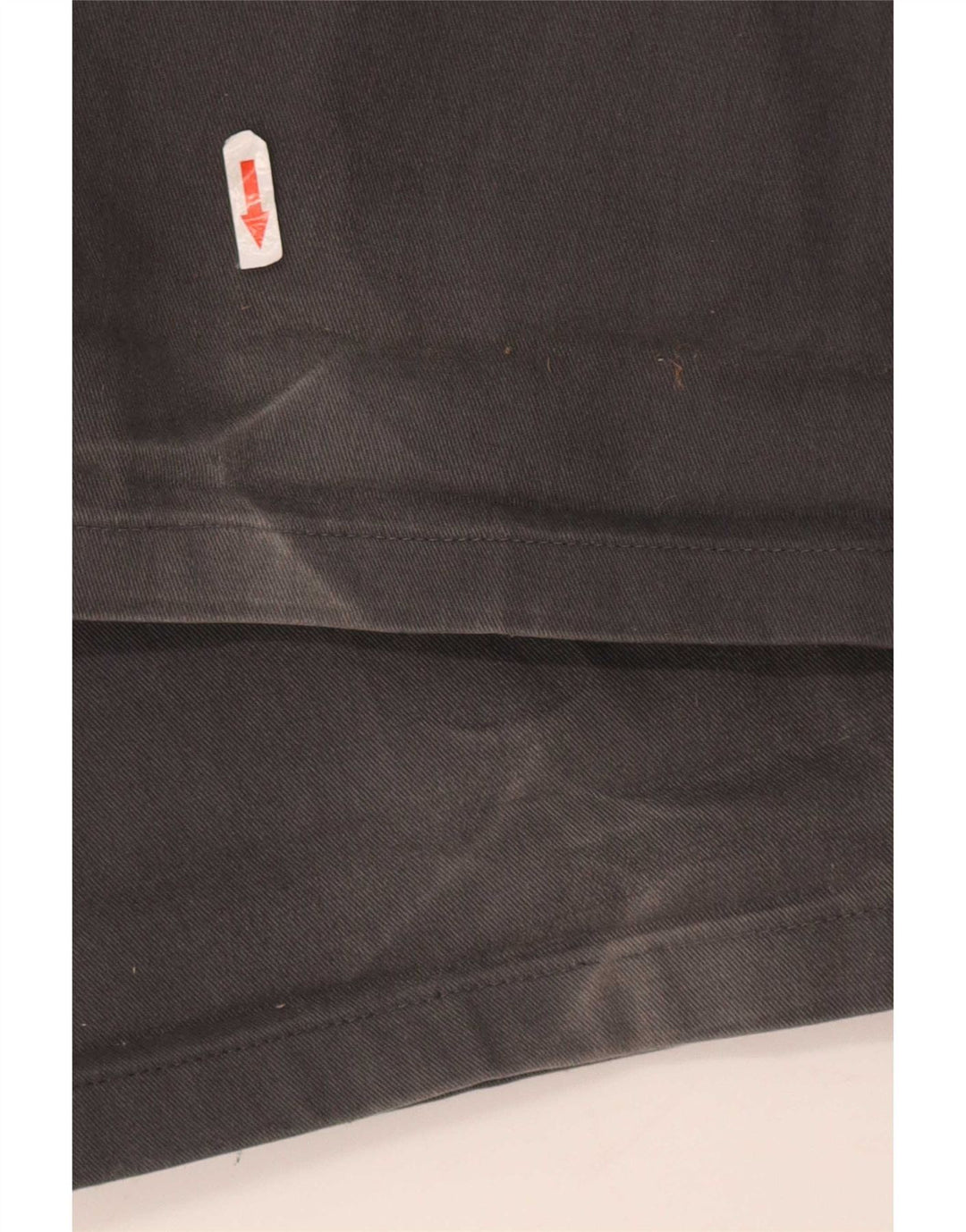 Calças Dickies masculinas retas Chino W36 L32 poliéster cinza