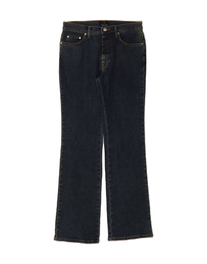 TRUSSARDI Womens Straight Jeans W28 L32 Blue Cotton Vintage Trussardi and Second-Hand Trussardi from Messina Hembry 