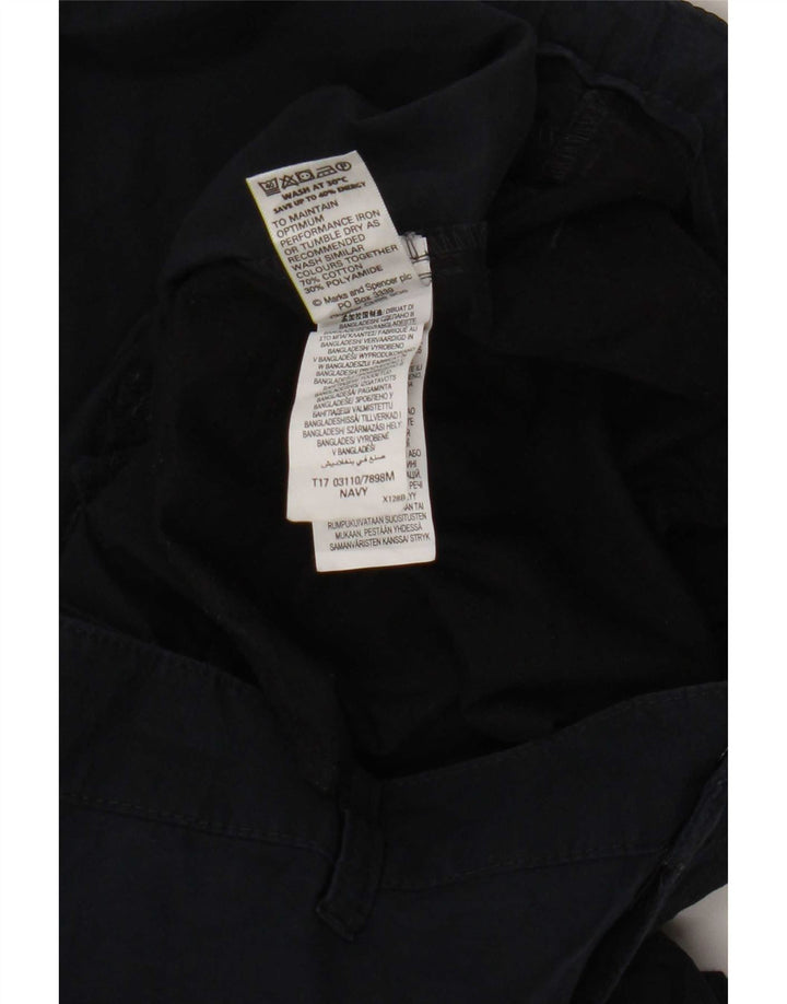 Shorts cargo masculino Marks & Spencer W38 XL azul marinho algodão