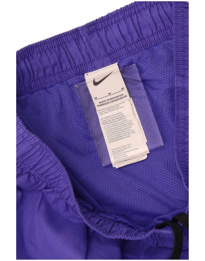 Shorts esportivos masculinos Nike médio roxo poliéster