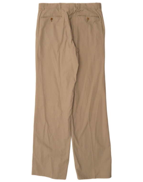 Calvin Klein Mens Loose Fit Chino Trousers IT 48 Medium W32 L35 Beige