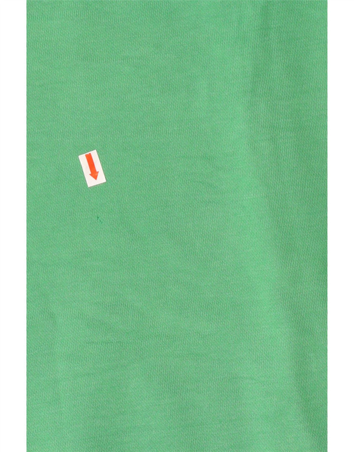 Suéter Puma masculino com capuz e zíper verde médio bloco colorido