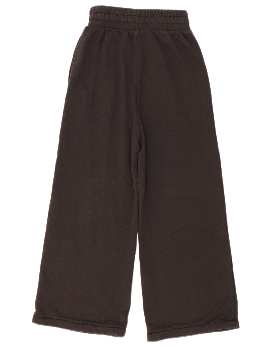 Calça de treino feminina Puma com perna larga 2XS W22 L23 algodão preto