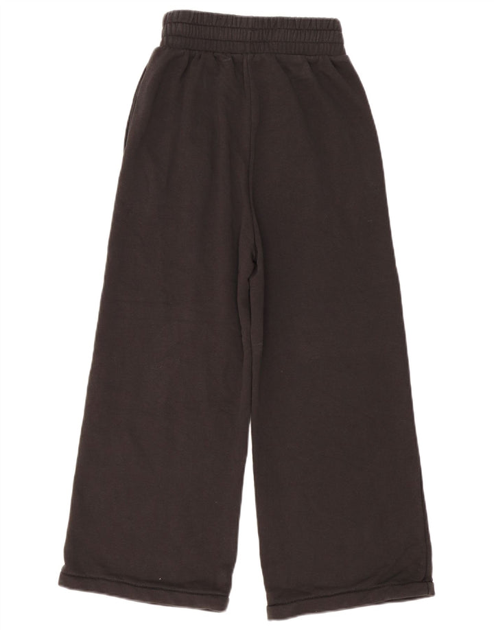 Calça de treino feminina Puma com perna larga 2XS W22 L23 algodão preto