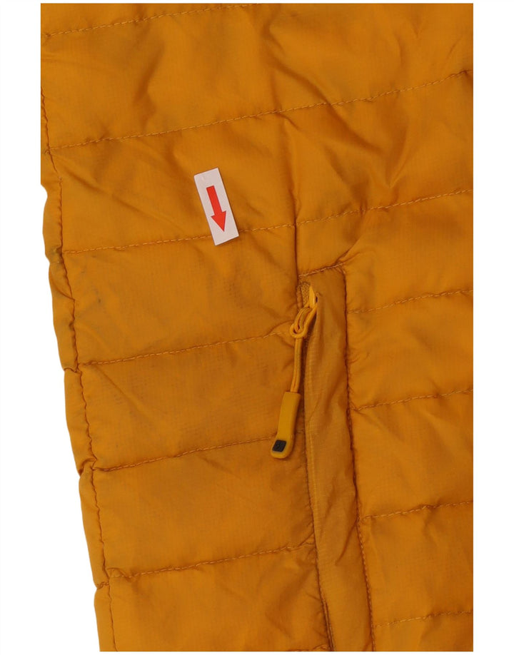 Jaqueta acolchoada com capuz masculina Mountain Warehouse Reino Unido 40 grande nylon amarelo