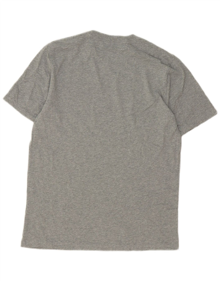 Camiseta masculina Carhartt de algodão cinza médio