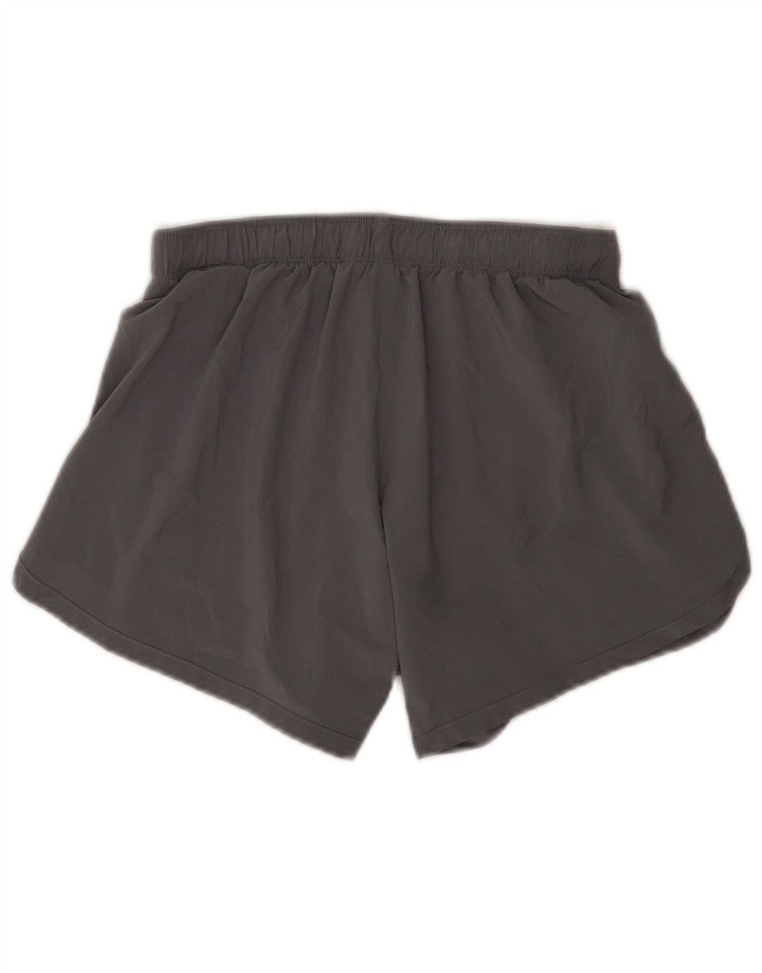 Shorts esportivos femininos Nike Dri Fit UK 8 poliéster cinza pequeno